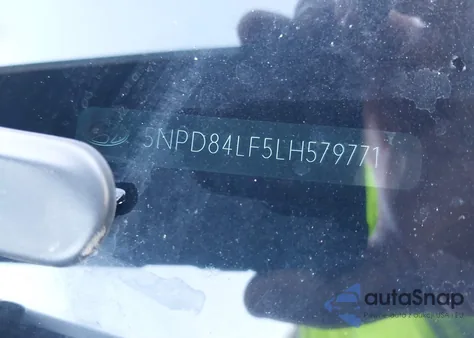 2020 Hyundai Elantra Sel из США, поврежденный, VIN 5NPD84LF5LH579771